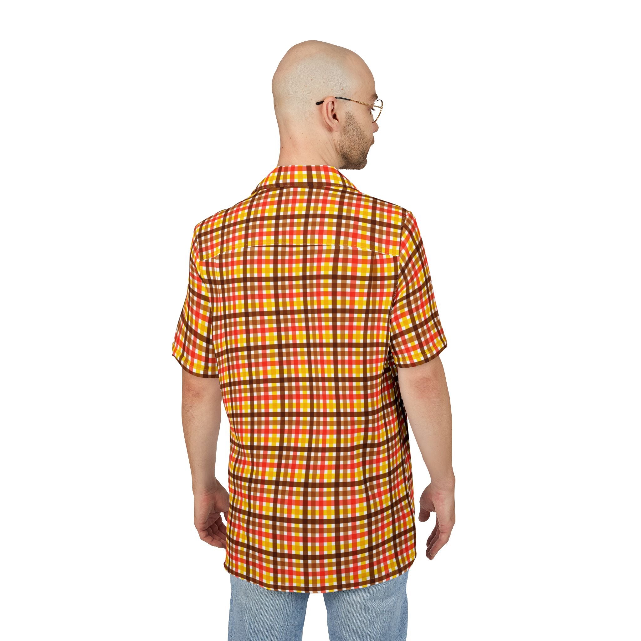 Unisex Hawaiian Button-Down Shirt (AOP)