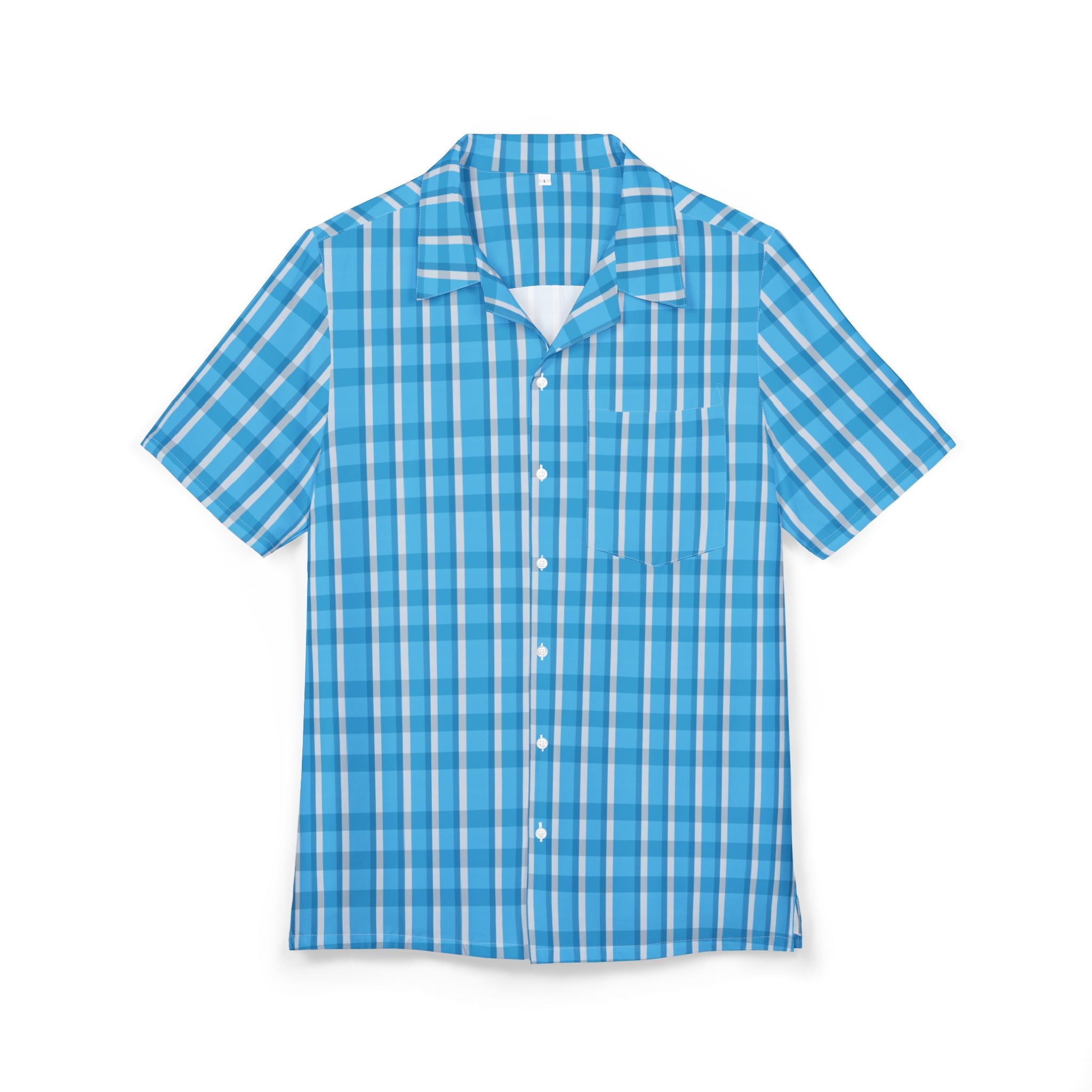 Unisex Hawaiian Button-Down Shirt - Vibrant Summer Vibes, Beach Trip Essentials, Casual Wear, Vacation Outfit, Family Reunion