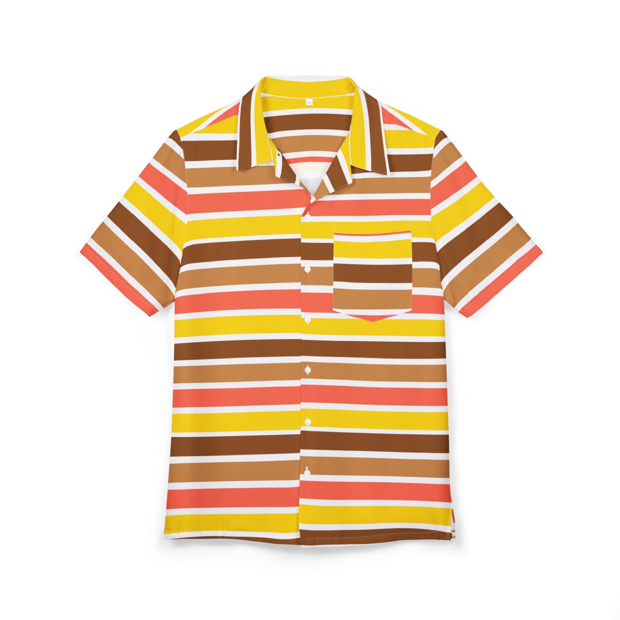 Unisex Hawaiian Button-Down Shirt (AOP)