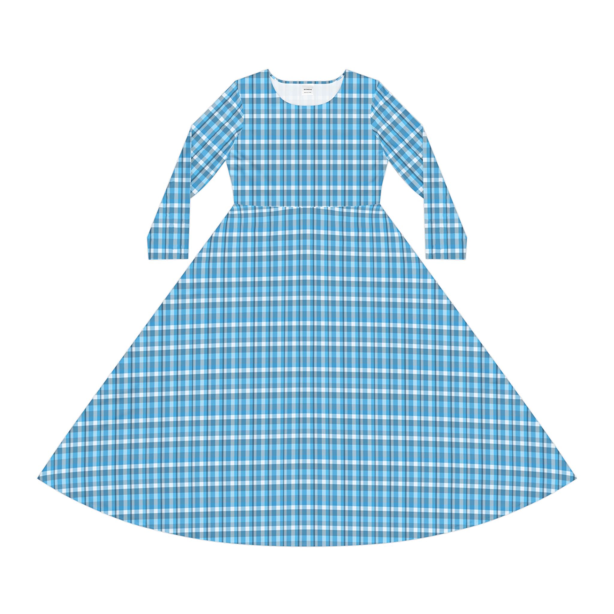 Women's Long Sleeve Dance Dress (AOP)