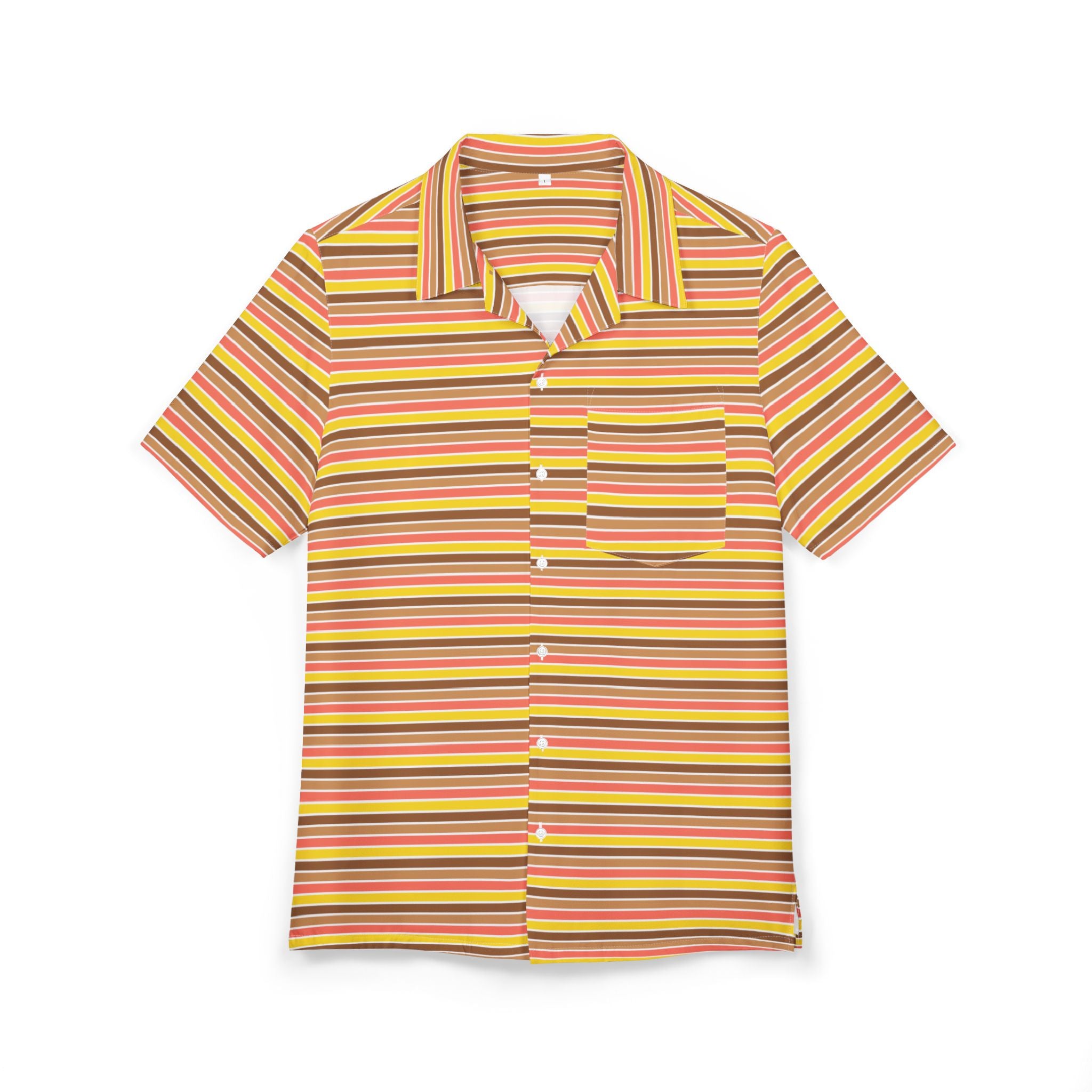 Unisex Hawaiian Button-Down Shirt (AOP)