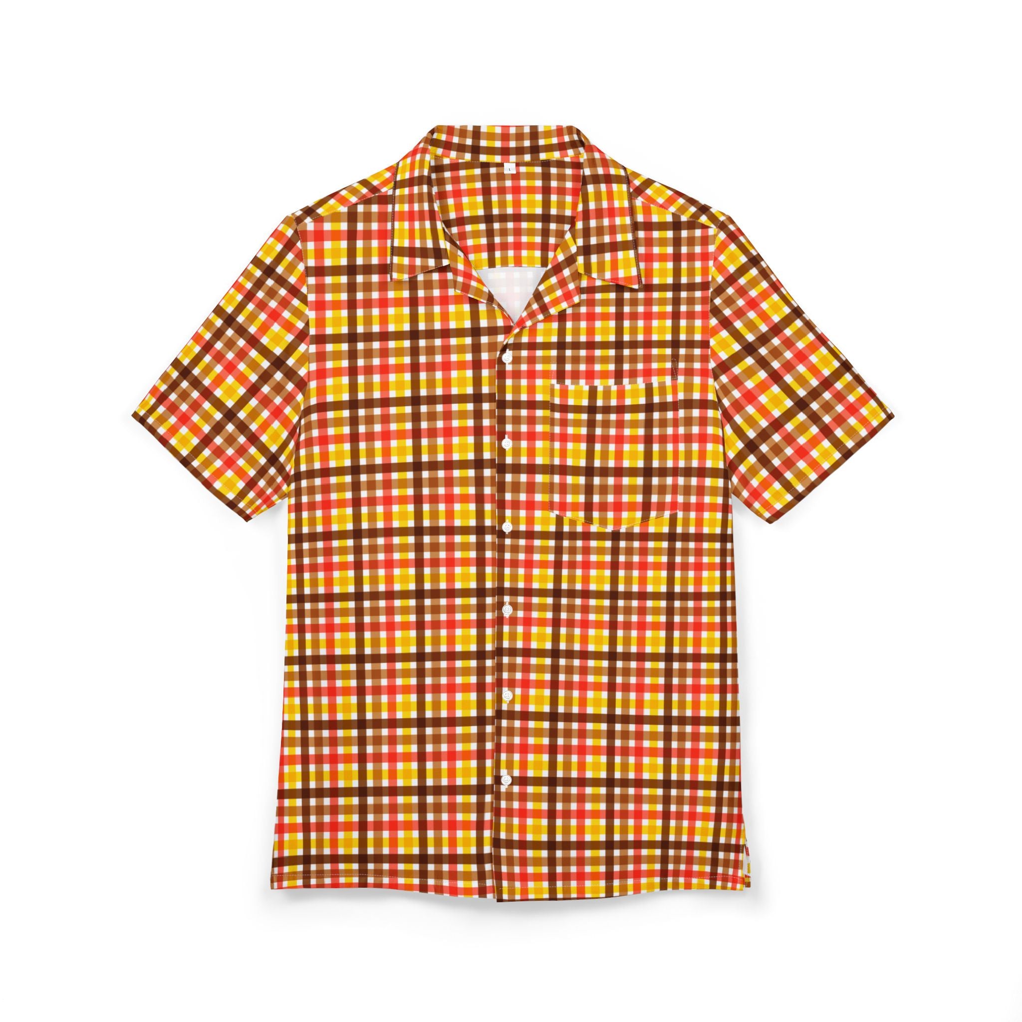 Unisex Hawaiian Button-Down Shirt (AOP)