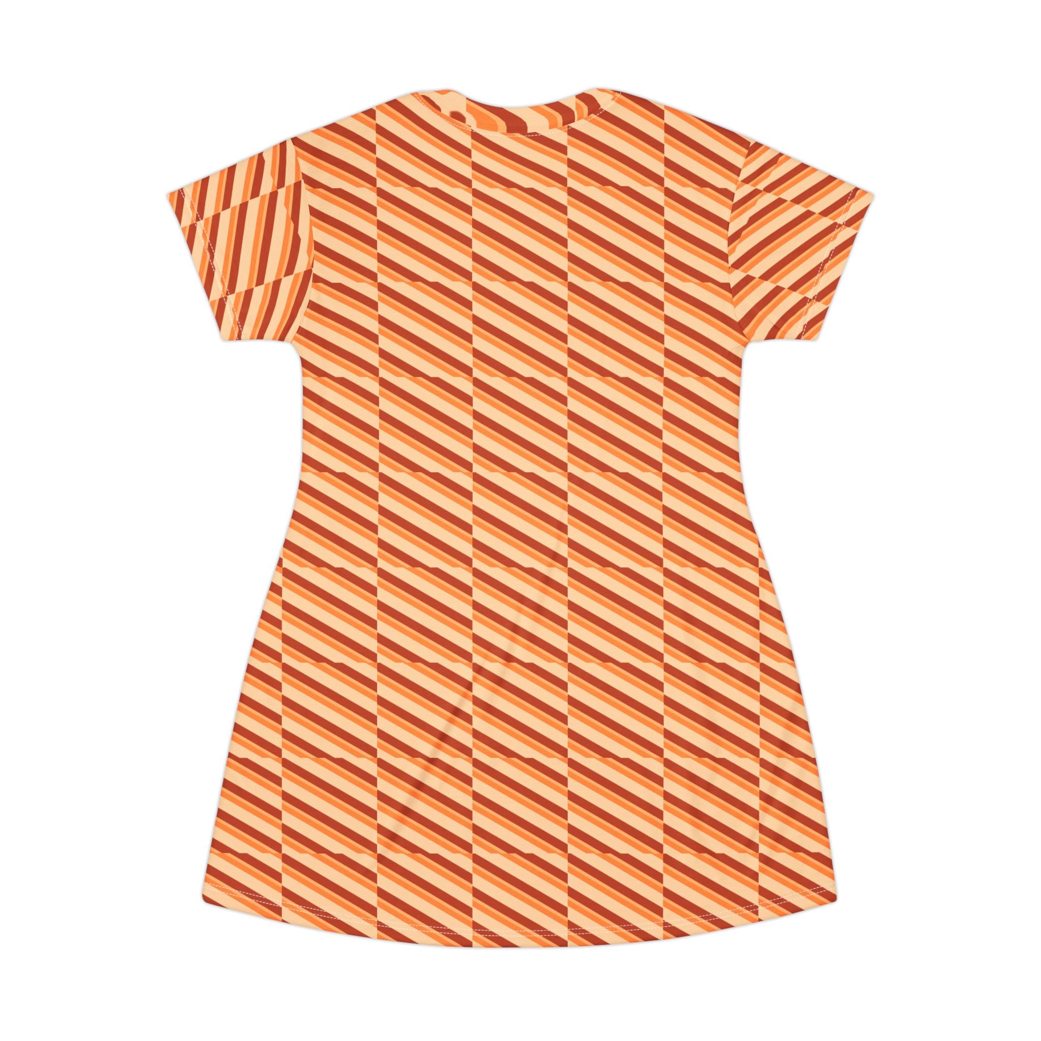 Chic Striped T-Shirt Dress, Boho Style Dress, Summer Outfit, Casual Fashion, Festival Wear, Gift for Her