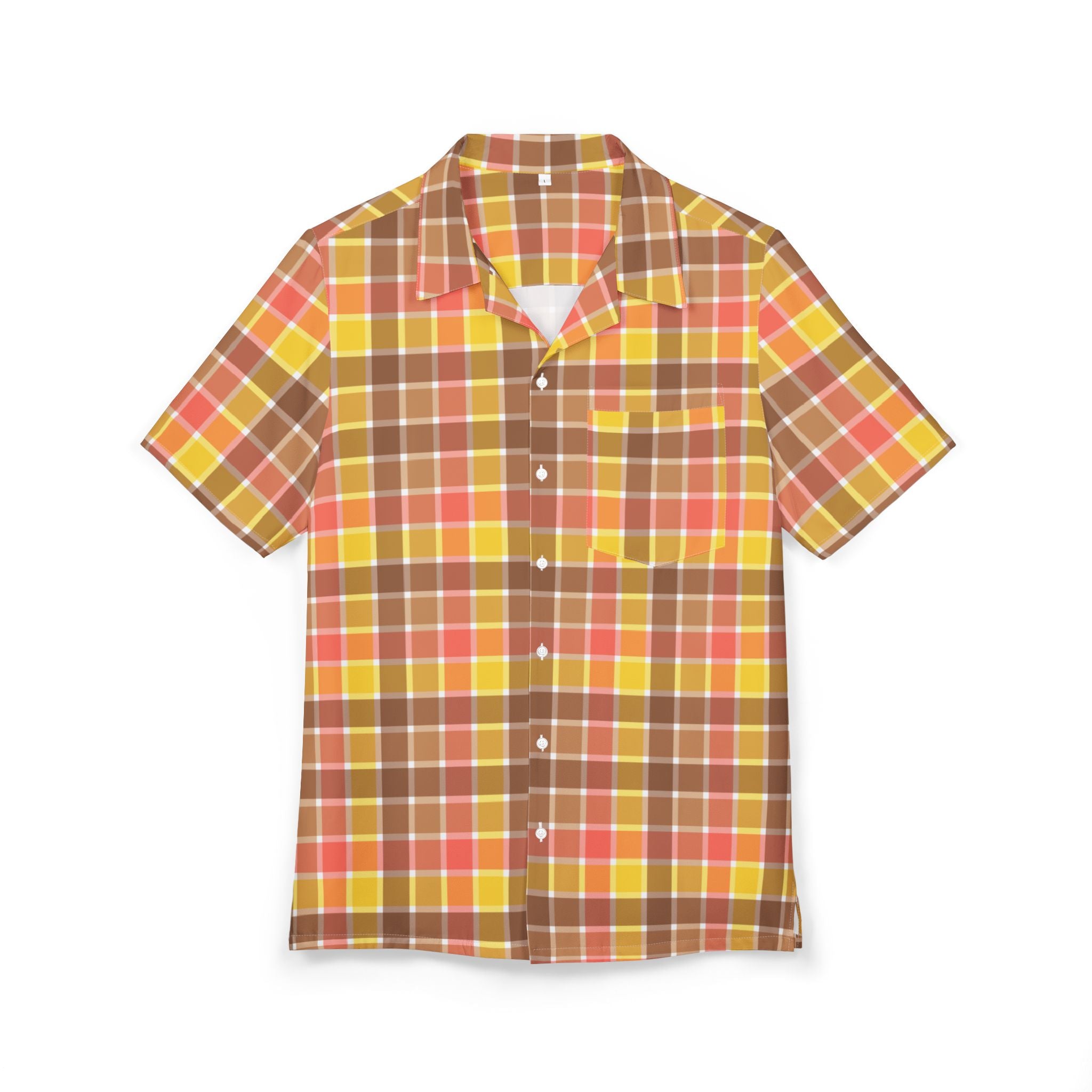 Unisex Hawaiian Button-Down Shirt (AOP)