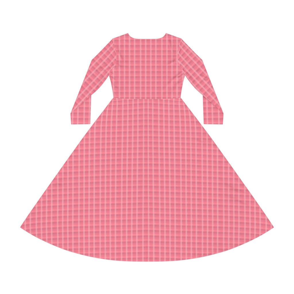 Women's Long Sleeve Dance Dress (AOP)