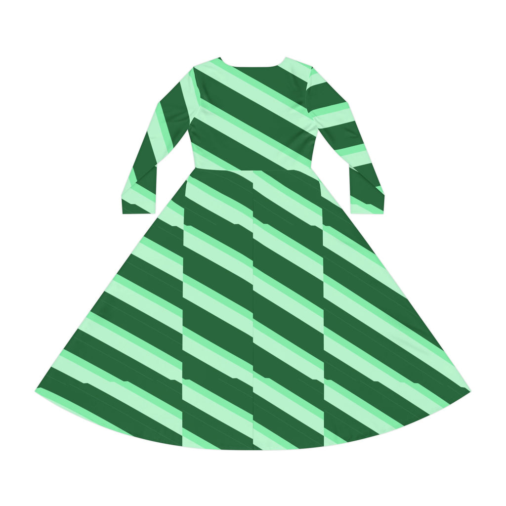 Chic Long Sleeve Dance Dress, Stylish Party Dress, Elegant Evening Gown, Comfortable Dance Attire, Trendy Outfit for Performances