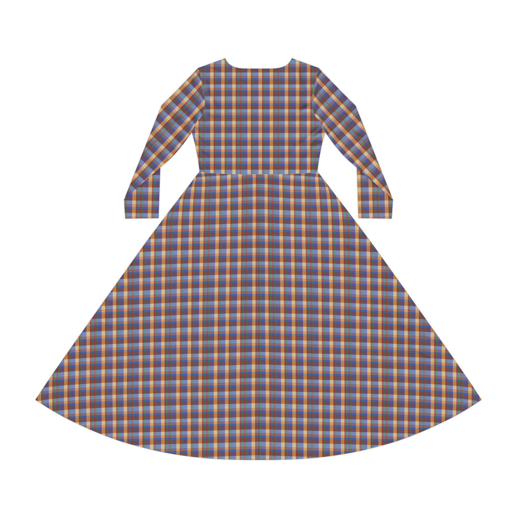 Women's Long Sleeve Dance Dress (AOP)