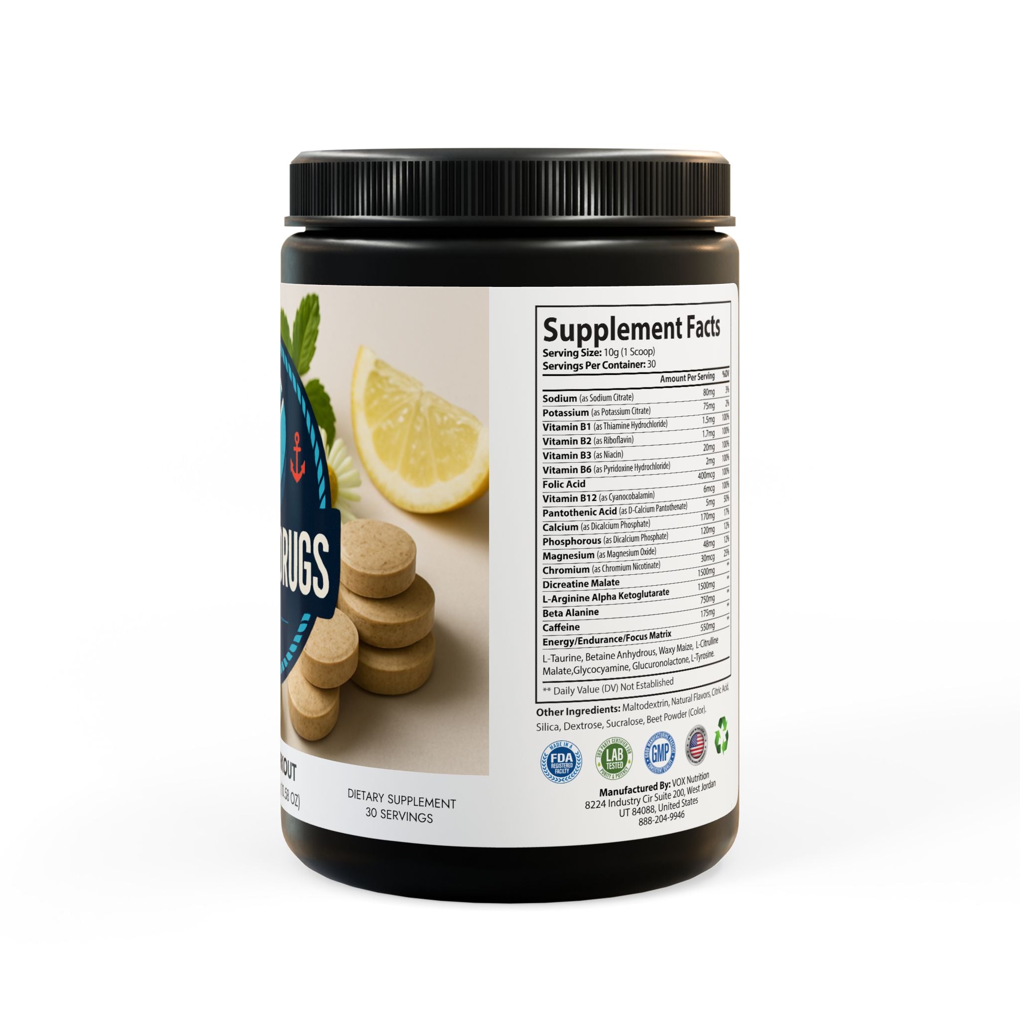 Pre-Workout Supplement, Watermelon (300g, 10.58oz)