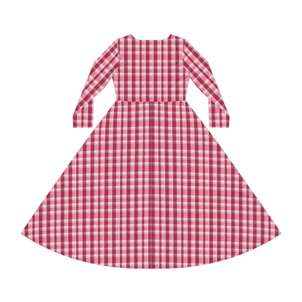 Chic Long Sleeve Dance Dress for Women, Perfect for Parties, Birthdays, Gatherings, Everyday Wear, Stylish and Comfortable