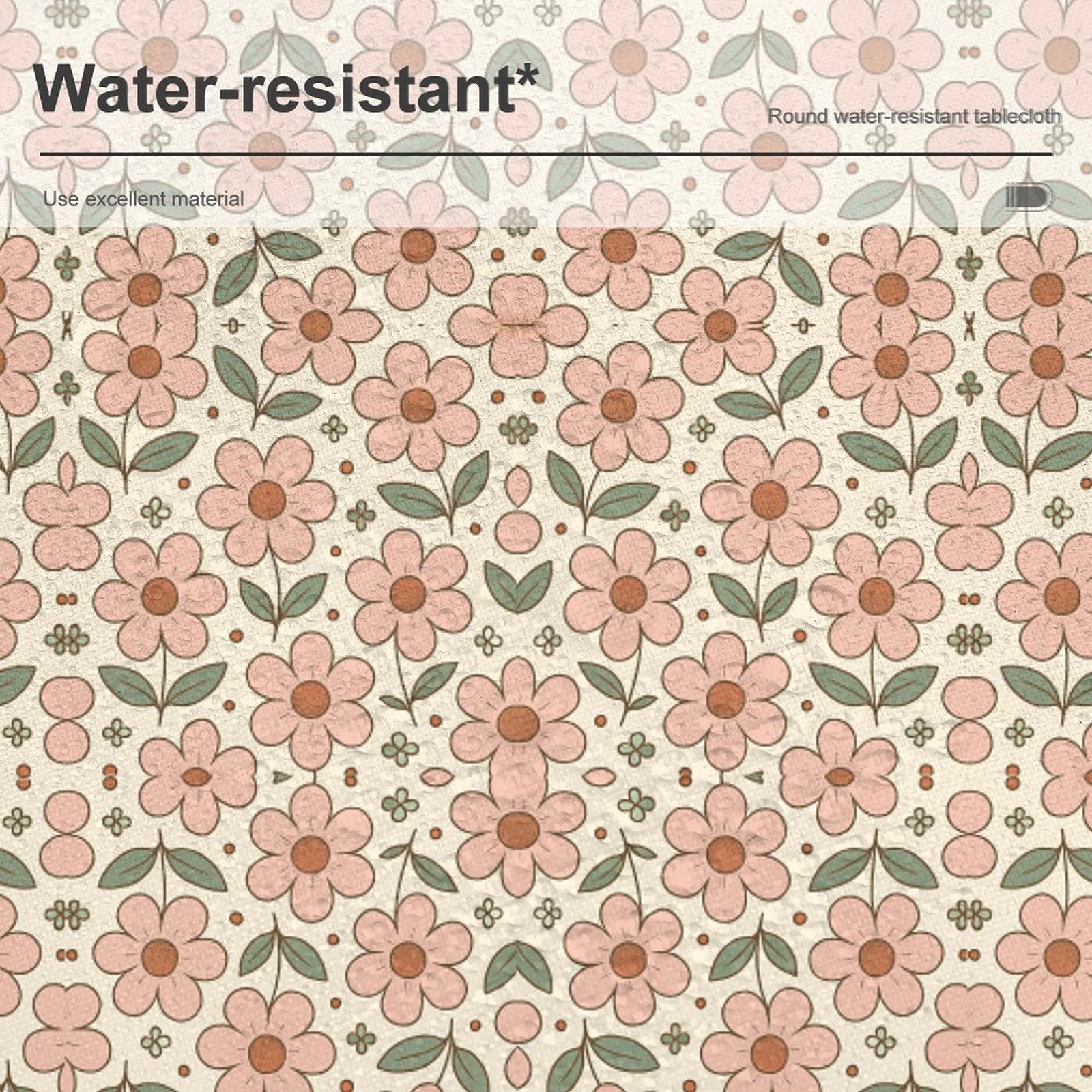 Round Tablecloth on Round Table