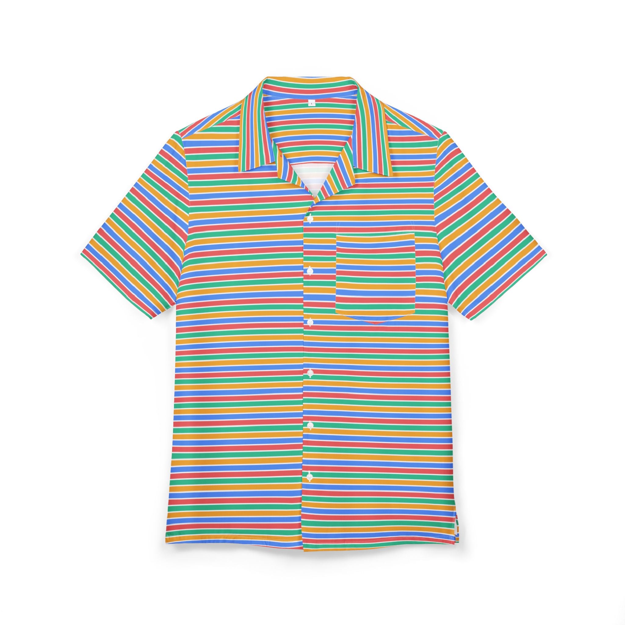 Vibrant Unisex Hawaiian Shirt, Tropical Beachwear, Summer Parties, Vacation Outfit, Casual Button-Down