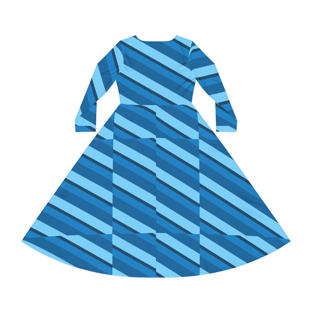 Chic Women's Dance Dress, Stylish Long Sleeve Dress, Party Dress, Perfect for Dance Events, Women's Fashion Statement