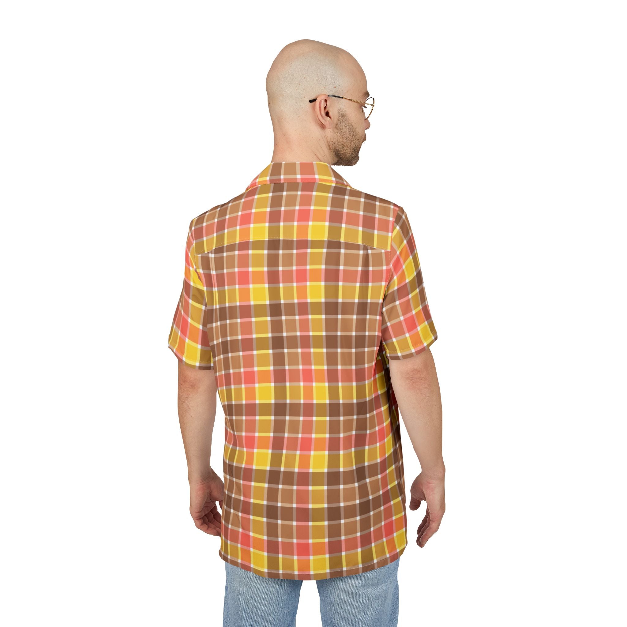 Unisex Hawaiian Button-Down Shirt (AOP)