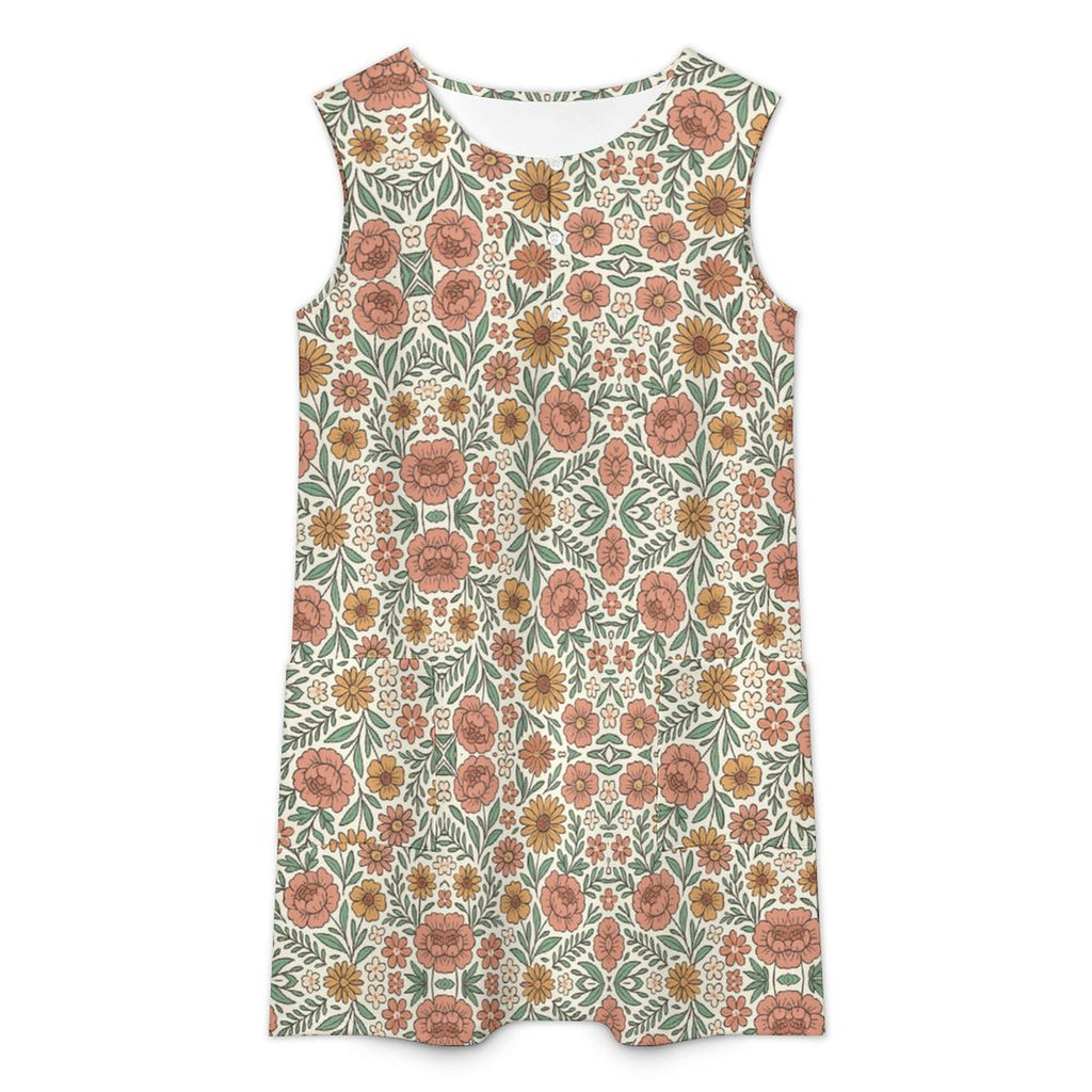 250gsm Tank Top Pocket Dress(All-Over Printing)