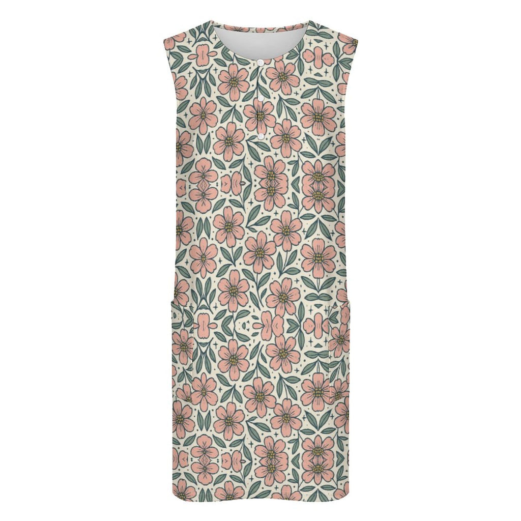 250gsm Tank Top Pocket Dress(All-Over Printing)