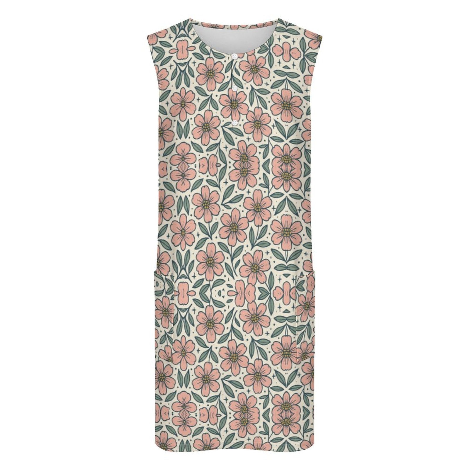 250gsm Tank Top Pocket Dress(All-Over Printing)