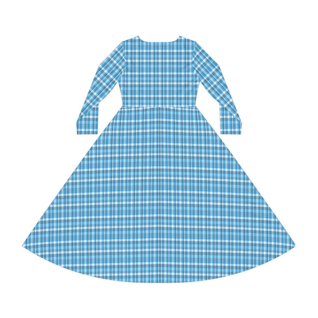 Women's Long Sleeve Dance Dress (AOP)