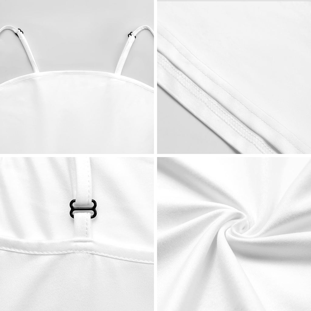 Slim Fit Spaghetti Strap Dress for Women(All-Over Printing)