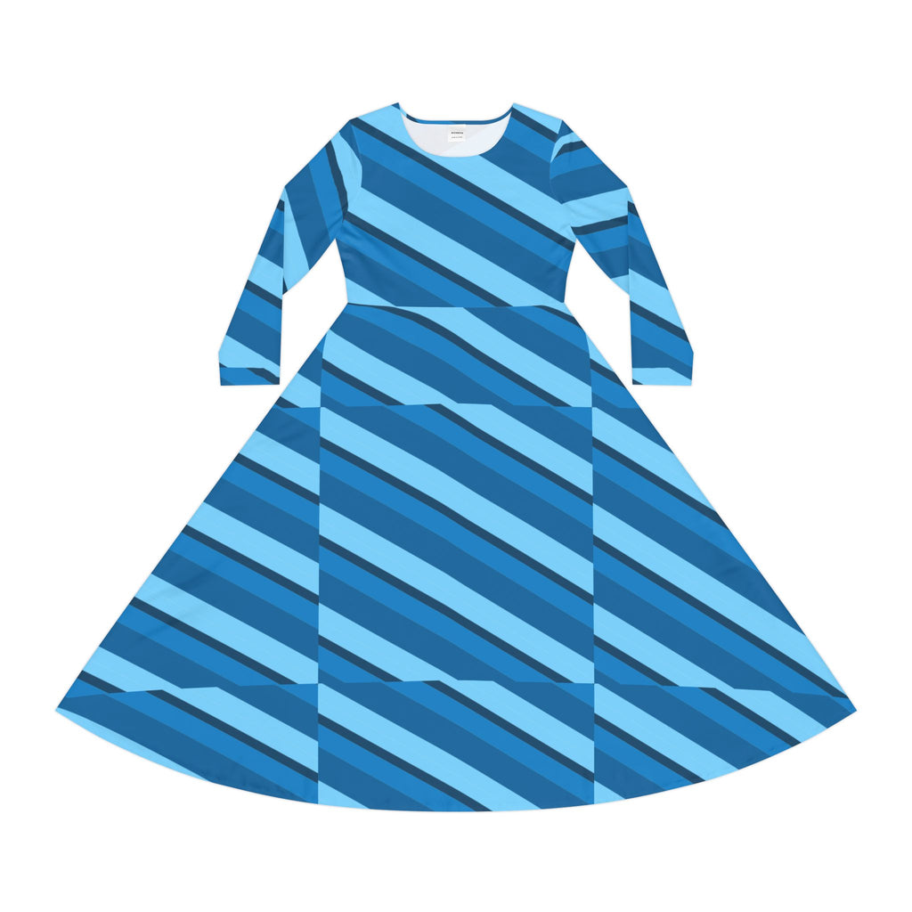 Chic Women's Dance Dress, Stylish Long Sleeve Dress, Party Dress, Perfect for Dance Events, Women's Fashion Statement