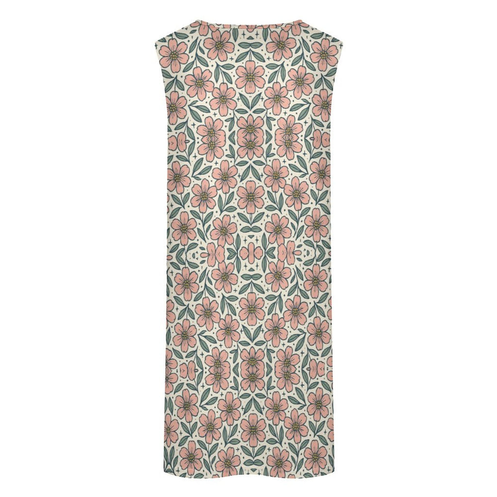 250gsm Tank Top Pocket Dress(All-Over Printing)