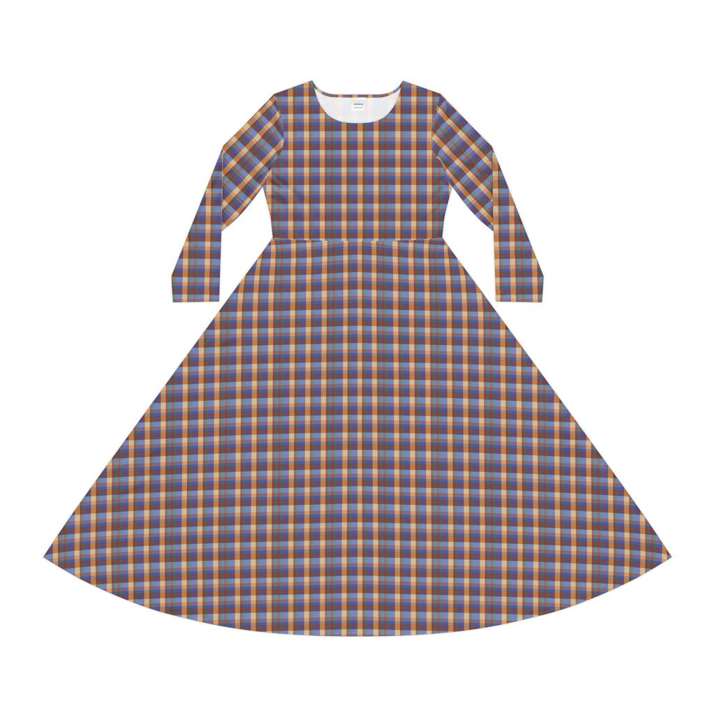 Women's Long Sleeve Dance Dress (AOP)