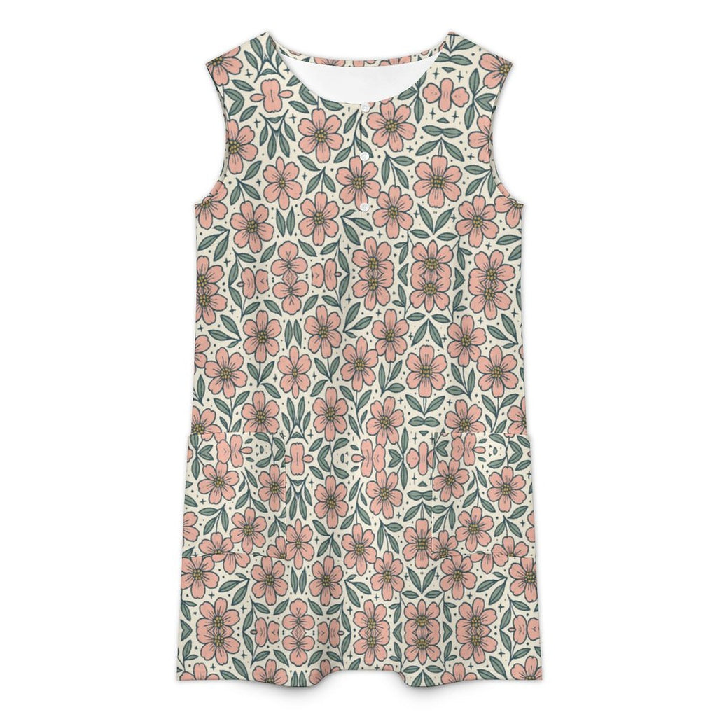 250gsm Tank Top Pocket Dress(All-Over Printing)