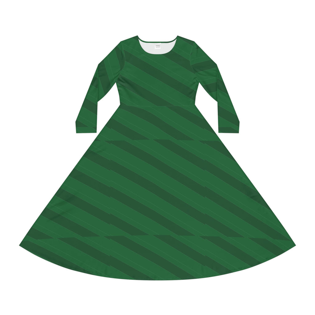 Stylish Women's Long Sleeve Dance Dress, Perfect for Parties, Dance Events, Special Occasions, Holiday Gatherings, Fun & Fashionable Outfits