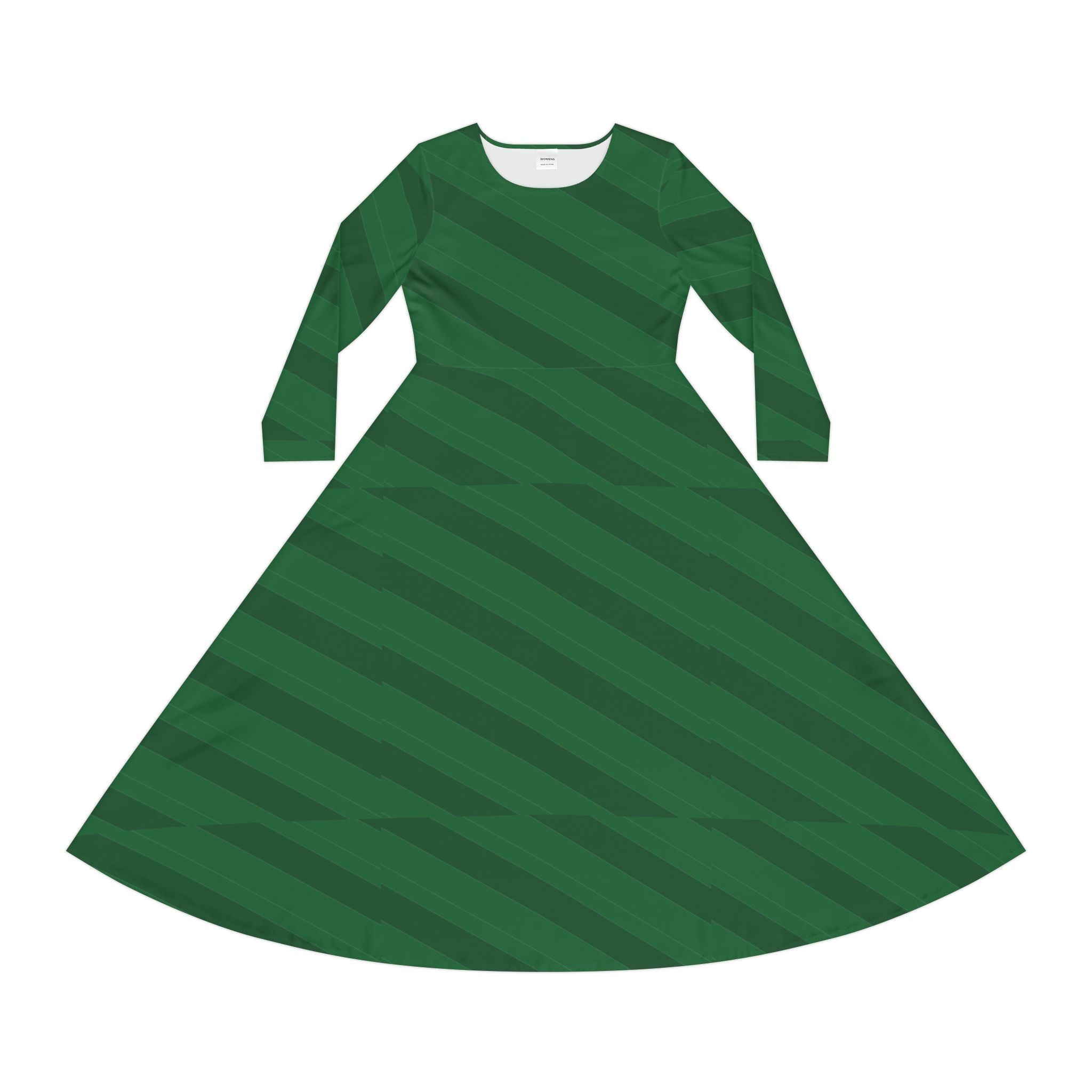 Stylish Women's Long Sleeve Dance Dress, Perfect for Parties, Dance Events, Special Occasions, Holiday Gatherings, Fun & Fashionable Outfits