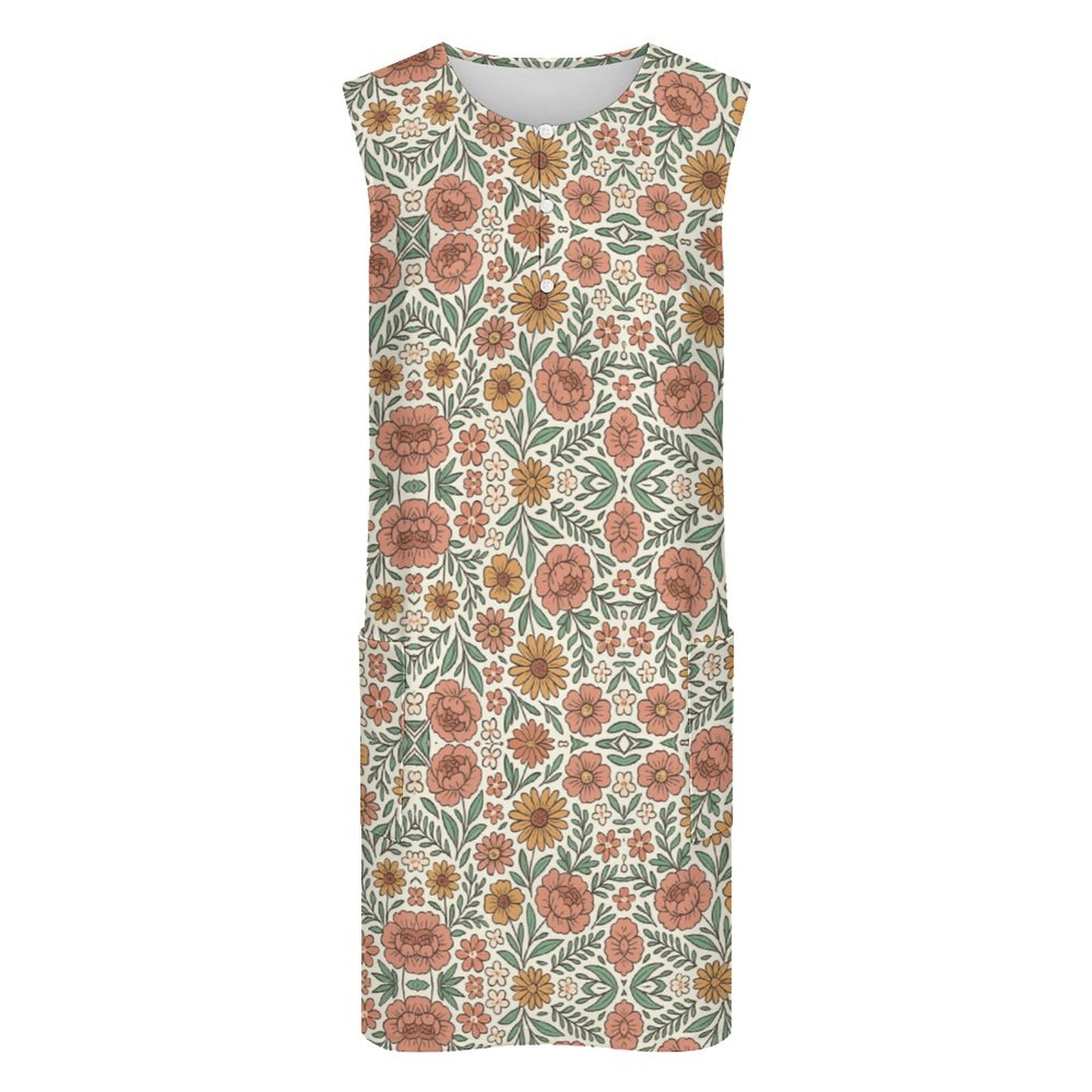 250gsm Tank Top Pocket Dress(All-Over Printing)