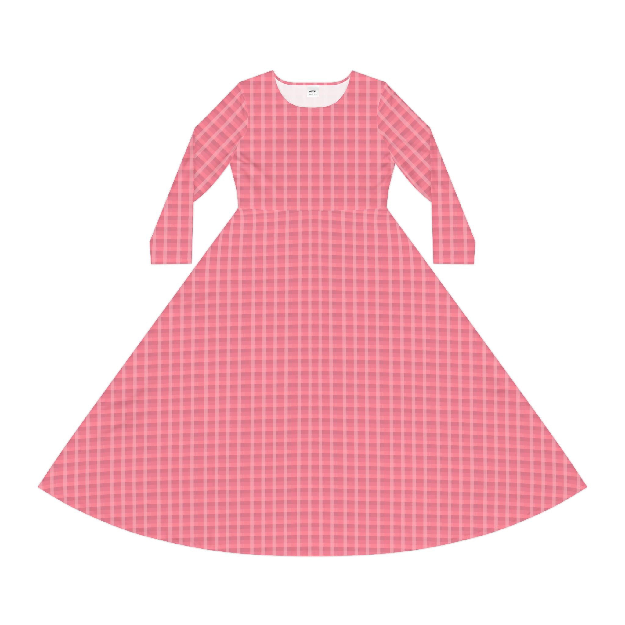 Women's Long Sleeve Dance Dress (AOP)