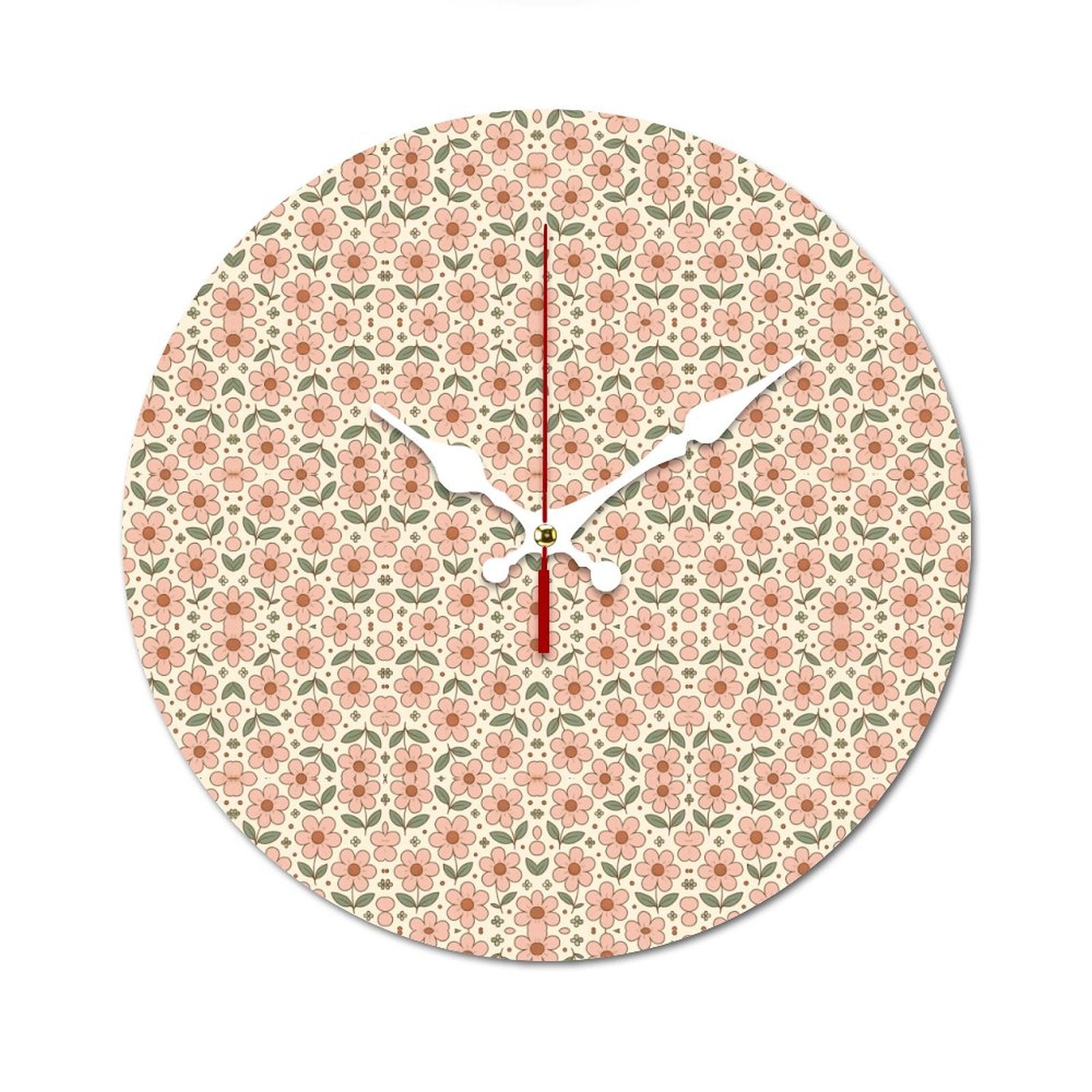 Wooden Wall Clock without Scale