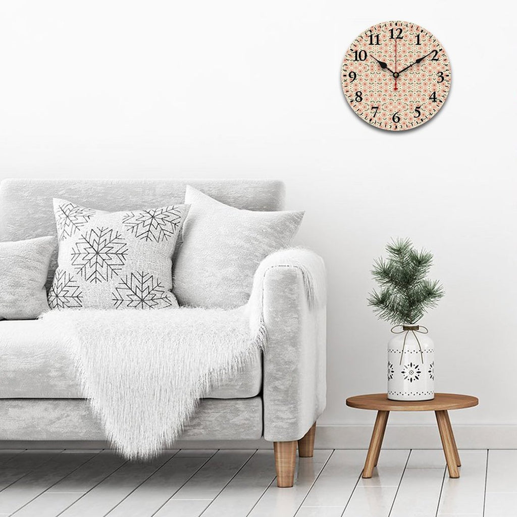 Wooden Wall Clock-9.84"x9.84"/ 25x25cm
