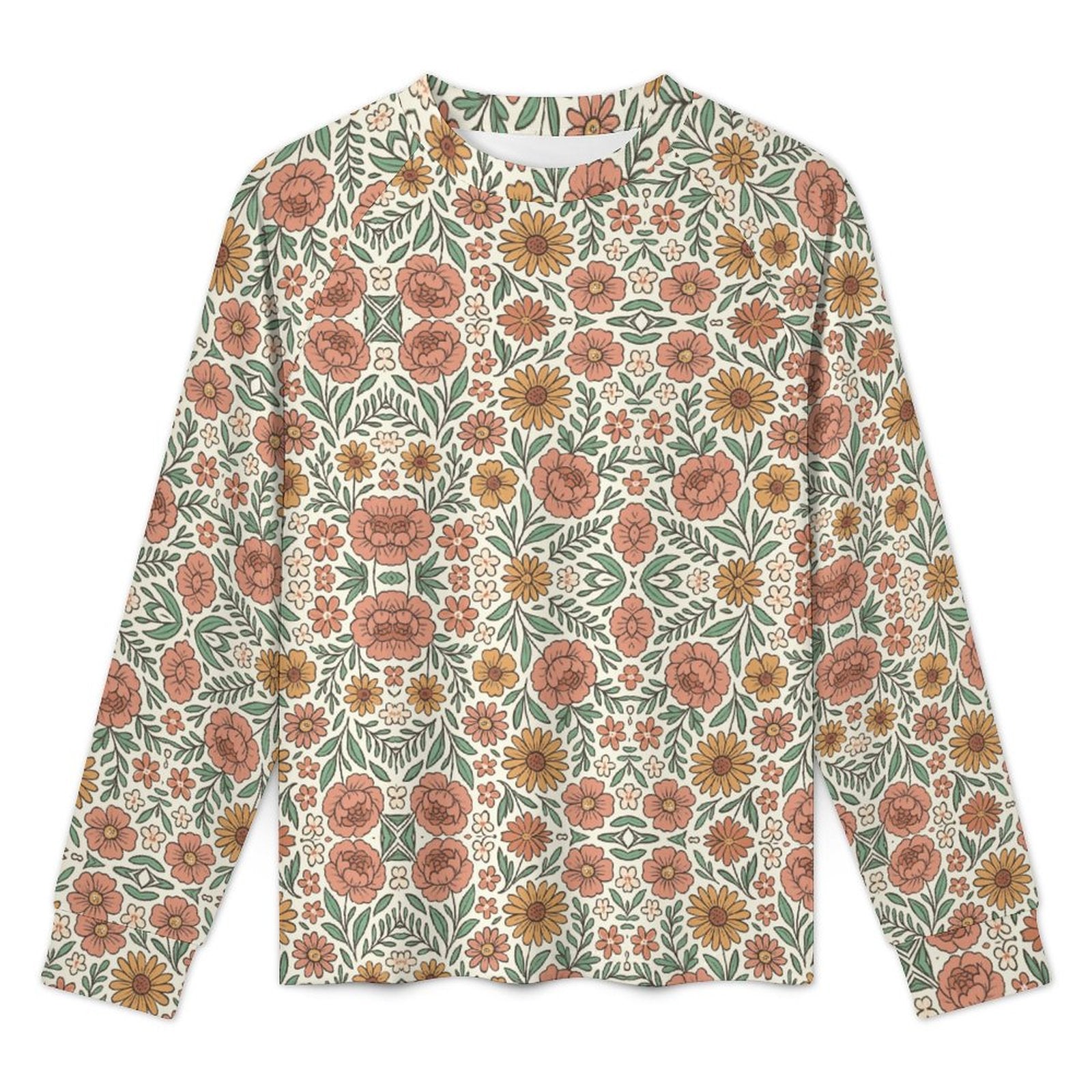 Long-Sleeve Raglan T-Shirt for Women(All-Over Printing)