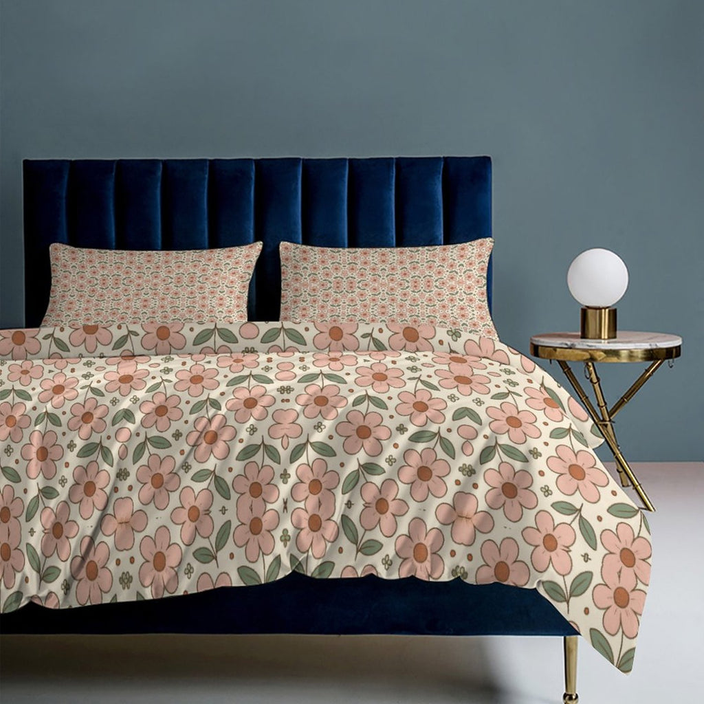 3-Piece Bedding Set-102"x90"/ 259x229cm (Dual-sided Printing)