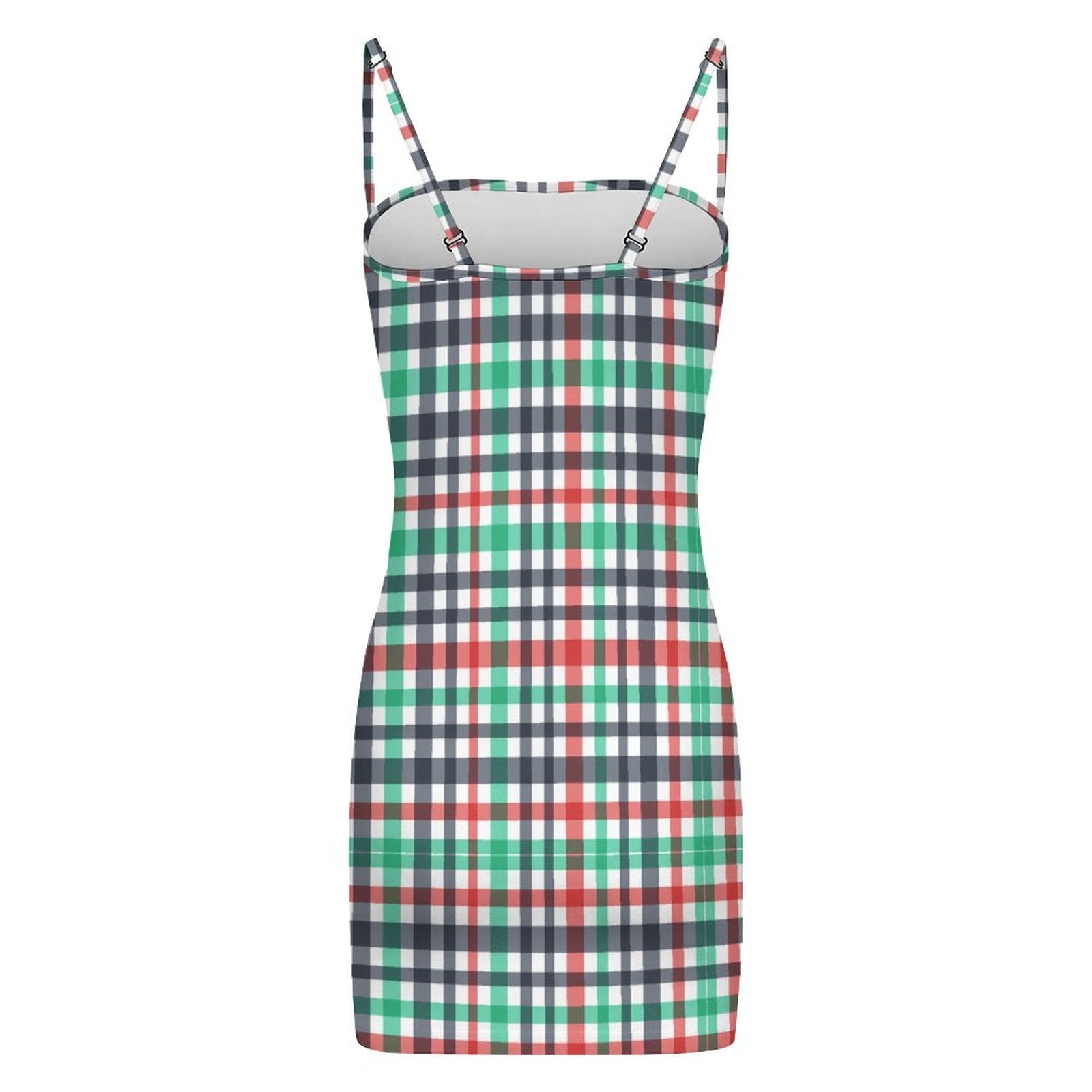 Slim Fit Spaghetti Strap Dress for Women(All-Over Printing)