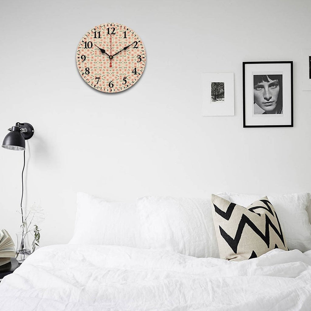 Wooden Wall Clock-9.84"x9.84"/ 25x25cm