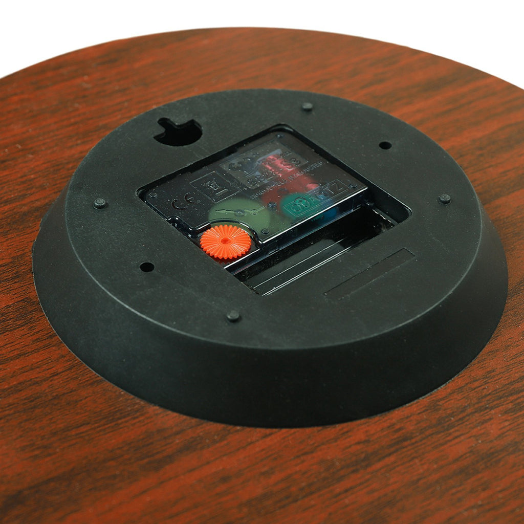 Wooden Wall Clock without Scale