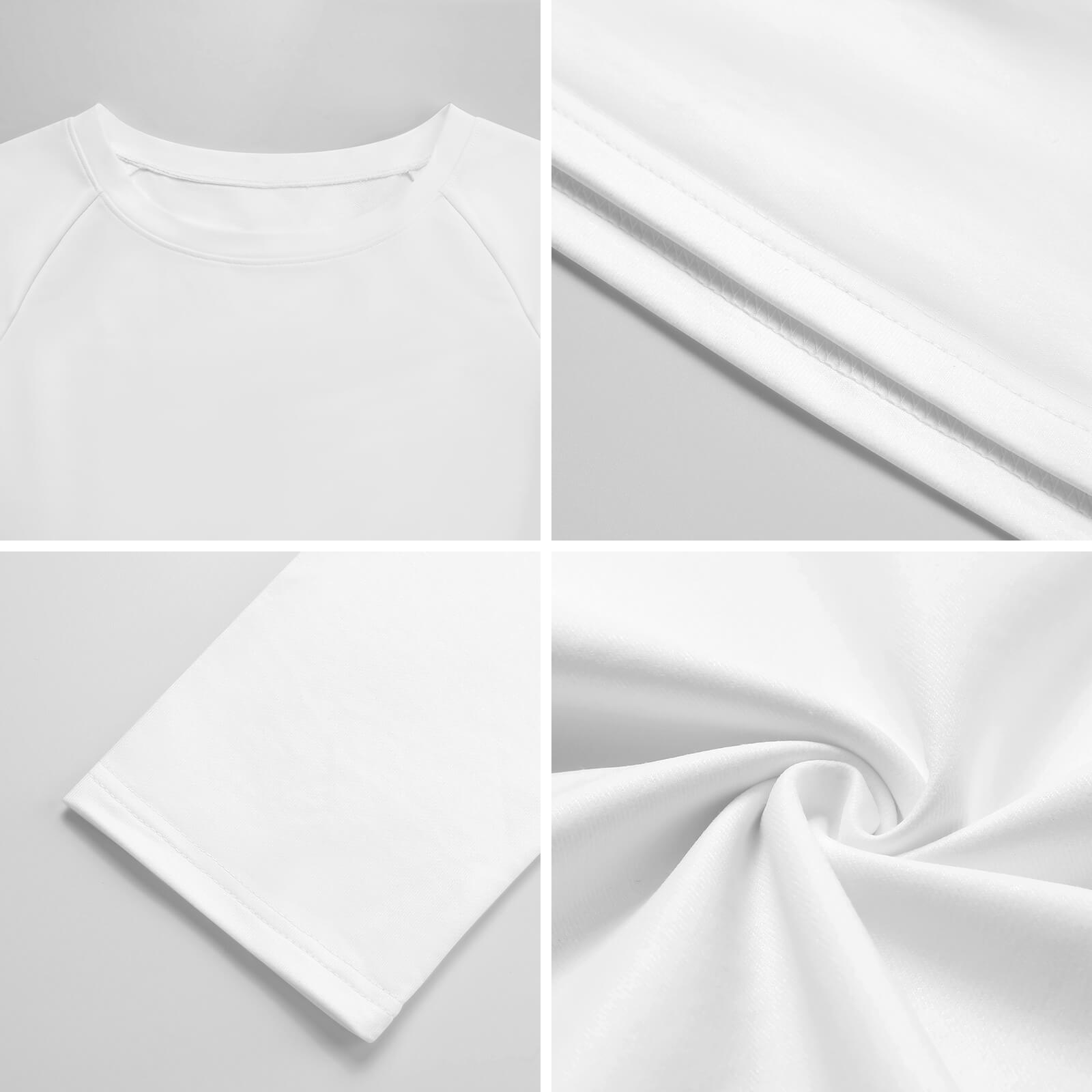 Round Neck 3/4 Sleeve Long Dress(All-Over Printing)